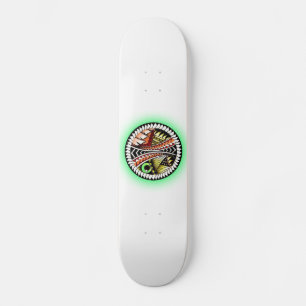 Tattoo bij slag Tekening Skateboard