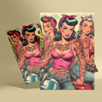 Tattoo Biker Girls Comics