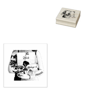 Tattoo boekhouder Ink Stamp Rubberstempel