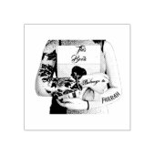 Tattoo boekhouder Ink Stamp Rubberstempel (Afrduk)