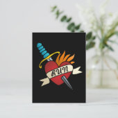 Tattoo Briefkaart (Staand voorkant)