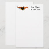 Tattoo Briefpapier (Voorkant / Achterkant)