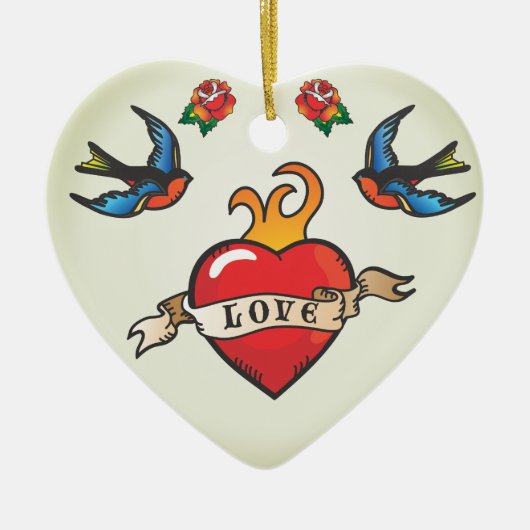 Tattoo bruiloft gunsten Ornament (Voorkant)