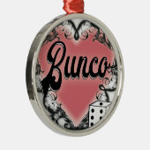tattoo bunco metalen ornament (Rechts)