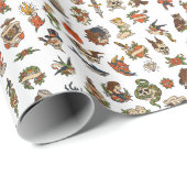  Tattoo Cadeaupapier (Rol Hoek)