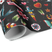  Tattoo Cadeaupapier (Rol Hoek)