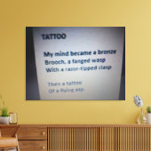 Tattoo Canvas Afdruk (Insitu (Woonkamer))