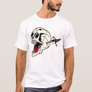 Tattoo crane transperce, datumtete old sch t-shirt