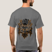 Tattoo Designer T-shirt voor Mannen (Achterkant)