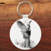 tattoo engel sleutelhanger (Voorkant)