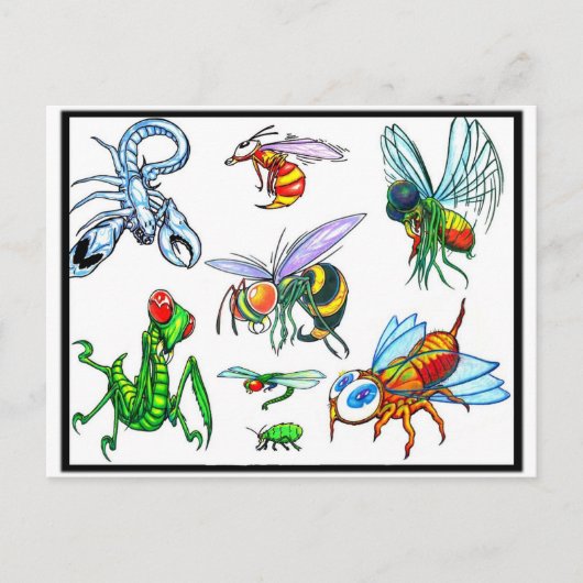 Tattoo Flash-Briefkaart Briefkaart (Voorkant)