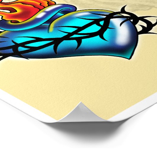 Tattoo Geezer-02 Poster (Hoek)