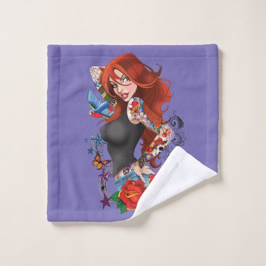 Tattoo Girl (Gant de toilette)