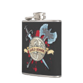 TATTOO GUILD LEADER - Sword, Ax en Shield Heupfles (Links)