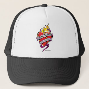Tattoo hart van de ziekte van Crohn Trucker Pet