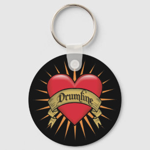 Tattoo Hear Drumline Sleutelhanger