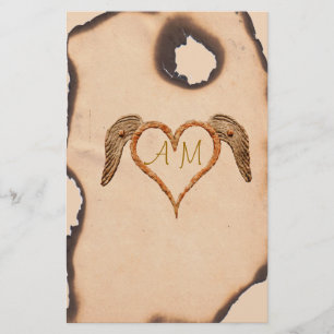Tattoo Heart Briefpapier