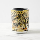 Tattoo Henna Dragon Mok (Midden)