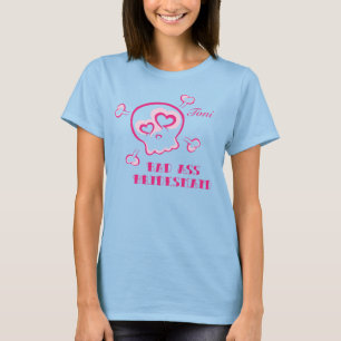 Tattoo Hudel- en hartenbridesmaïde Shirt