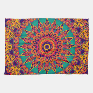 Tattoo Kaleidoscope Fractal Theedoek