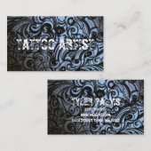 Tattoo Kunststof Visitekaartje (Voorkant / Achterkant)