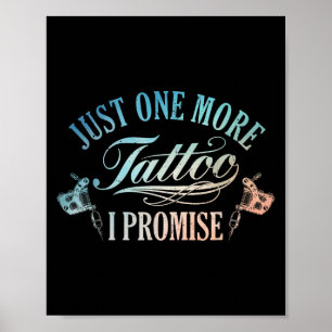 Tattoo Liefhebber Kunst Voor Mannen Vrouwen Tattoo Poster