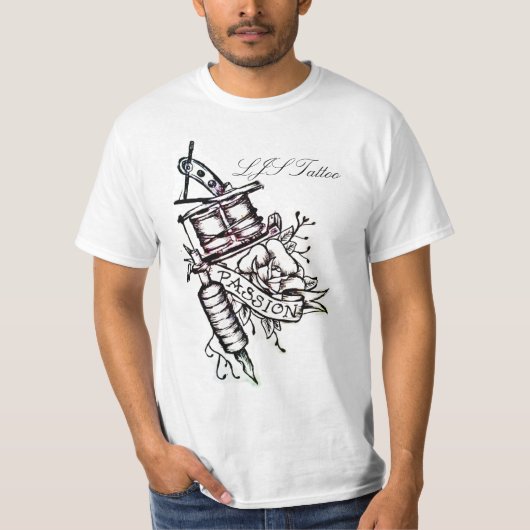 Tattoo Machine - Passion T-shirt (Voorkant)