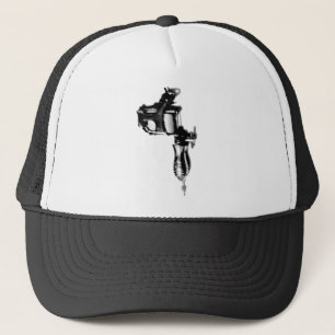 Tattoo machine Pistool Stencil T - shirts Trucker Pet