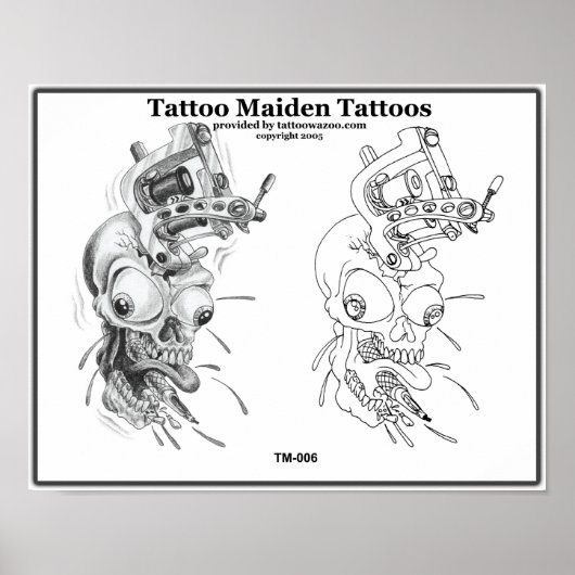 Tattoo Maiden Tattoo Poster (Voorkant)