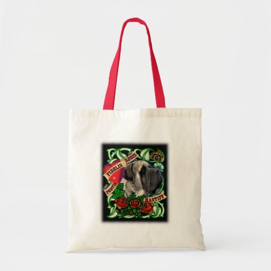 Tattoo Mastiff Bag Tote Bag (Voorkant)