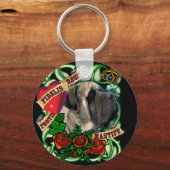 Tattoo Mastiff Sleutelhanger (Voorkant)