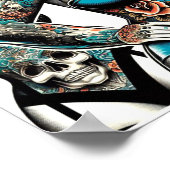  Tattoo meisjes Poster (Hoek)