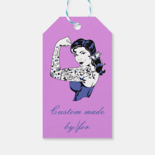 Tattoo Meisjesarm omhoog Thunder_Cove Cadeaulabel