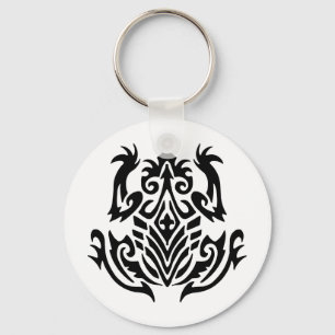 Tattoo met stamkikker sleutelhanger