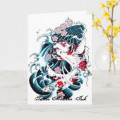 Tattoo Monster Ink Kaart (Gele Bloem)