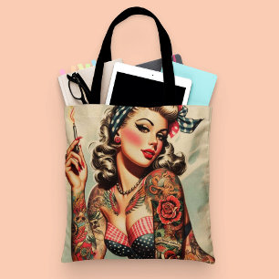 Tattoo Old School Pin-up Draagtas