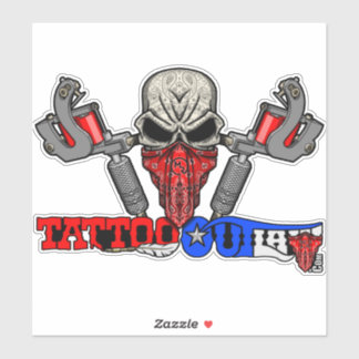 Tattoo Outlaw Decal Sticker
