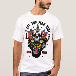 Tattoo panthere citold school t-shirt
