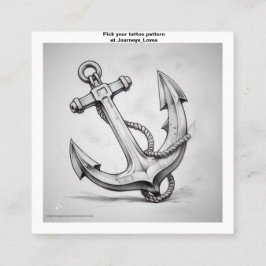 Tattoo Pattern Visitekaartje