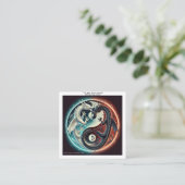 Tattoo Pattern Visitekaartje (Staand voorkant)