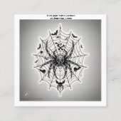 Tattoo Pattern Visitekaartje (Achterkant)