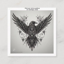 Tattoo Pattern Visitekaartje