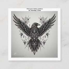 Tattoo Pattern Visitekaartje