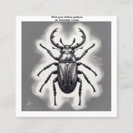 Tattoo Pattern Visitekaartje