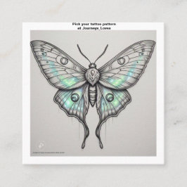 Tattoo Pattern Visitekaartje