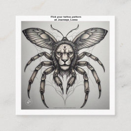 Tattoo Pattern Visitekaartje