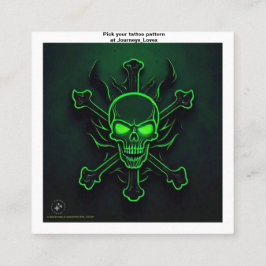 Tattoo Pattern Visitekaartje