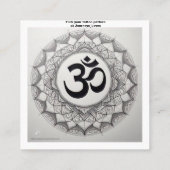 Tattoo Pattern Visitekaartje (Achterkant)