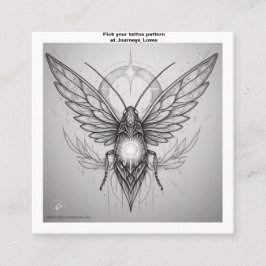 Tattoo Pattern Visitekaartje