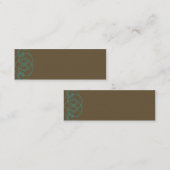 Tattoo-profielkaart Mini Visitekaartje (Voorkant / Achterkant)